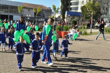 Foto - Caminhada Cívica em homenagem à Patria e aos 55 anos de Anta Gorda