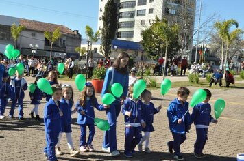 Foto - Caminhada Cívica em homenagem à Patria e aos 55 anos de Anta Gorda