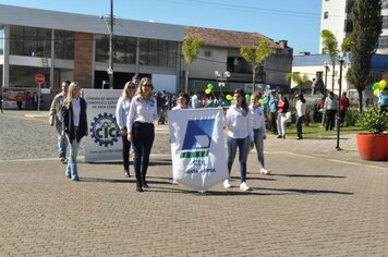 Foto - Caminhada Cívica em homenagem à Patria e aos 55 anos de Anta Gorda