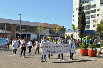 Foto - Caminhada Cívica em homenagem à Patria e aos 55 anos de Anta Gorda