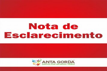 Nota de Esclarecimento
