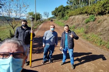 Projeto da pavimentação para o Distrito de Itapuca