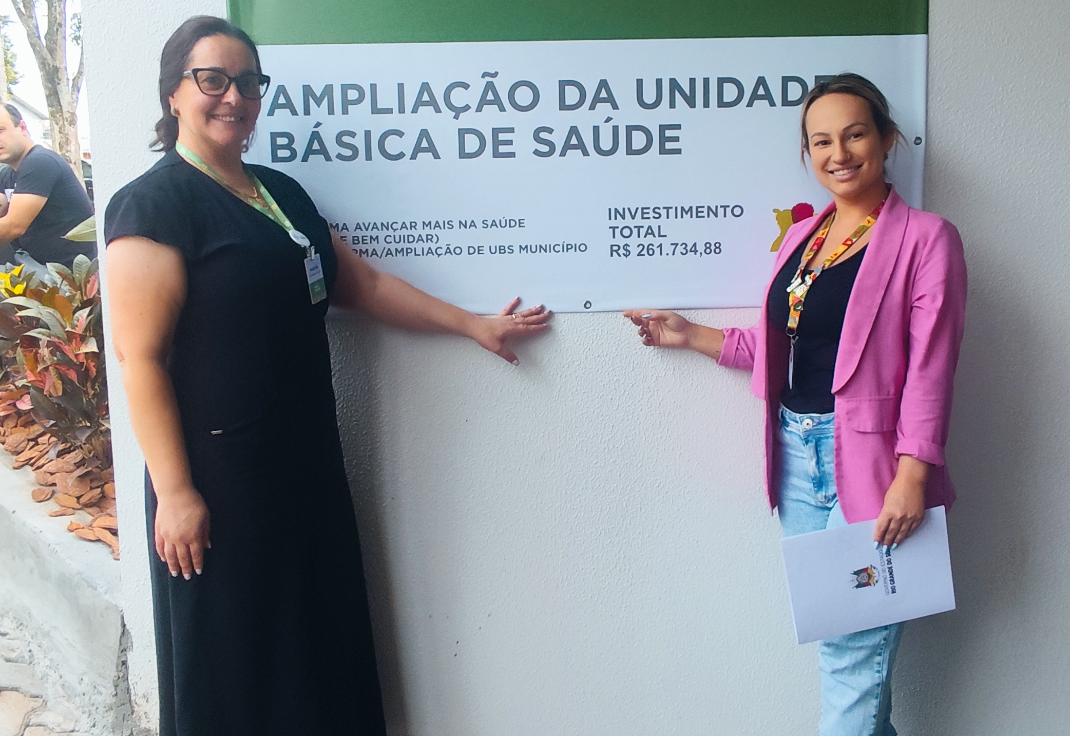 Inauguração da ampliação UBS 