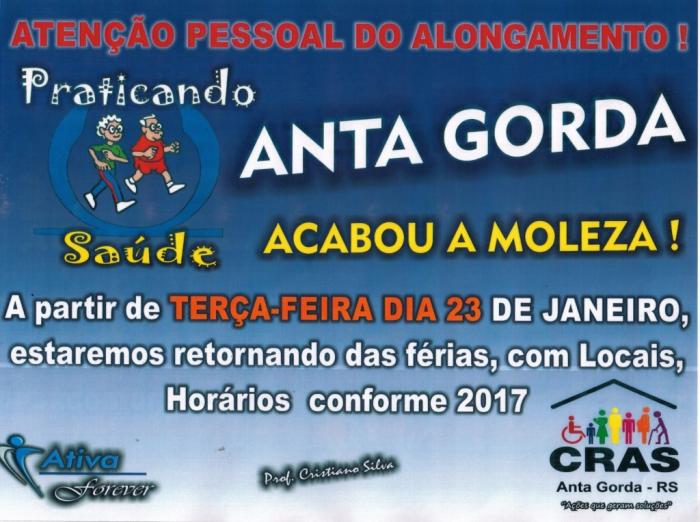 Projeto PRATICANDO SAÚDE retornará as atividades neste mês.