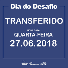 DIA DO DESAFIO 2018