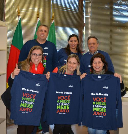 MUNICÍPIO SE PREPARA PARA O DIA DO DESAFIO 2018