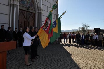 Foto - Caminhada Cívica em homenagem à Patria e aos 55 anos de Anta Gorda