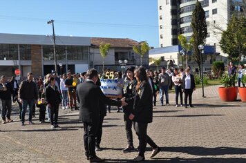 Foto - Caminhada Cívica em homenagem à Patria e aos 55 anos de Anta Gorda