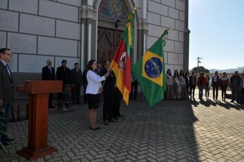 Foto - Caminhada Cívica em homenagem à Patria e aos 55 anos de Anta Gorda