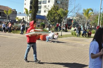 Foto - Caminhada Cívica em homenagem à Patria e aos 55 anos de Anta Gorda