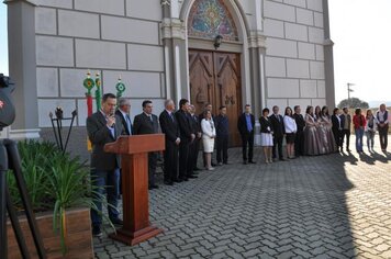 Foto - Caminhada Cívica em homenagem à Patria e aos 55 anos de Anta Gorda