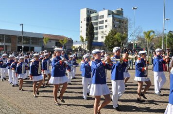 Foto - Caminhada Cívica em homenagem à Patria e aos 55 anos de Anta Gorda