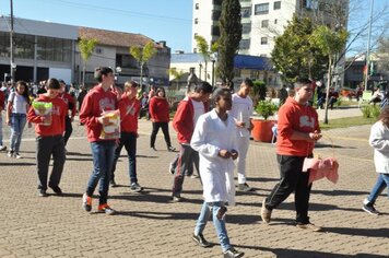 Foto - Caminhada Cívica em homenagem à Patria e aos 55 anos de Anta Gorda