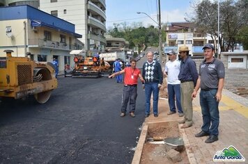 Segunda etapa do asfalto foi iniciada nessa terça (29)