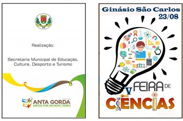 V Feira Municipal de Ciências, acontece dia 23 de agosto.
