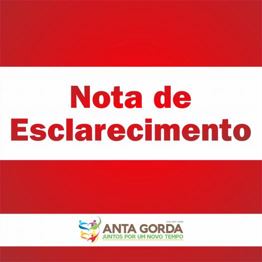 Nota de Esclarecimento