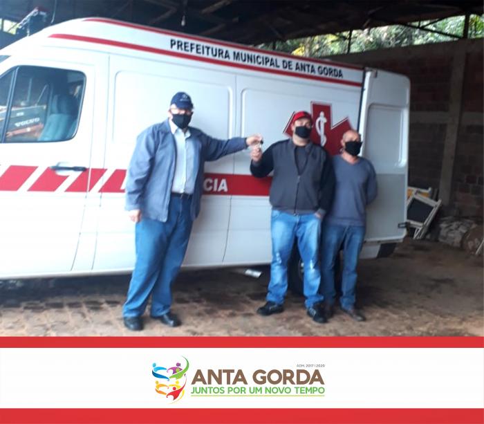 Ambulância foi reformada